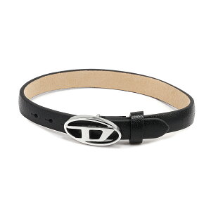 yzDIESEL fB[[ uXbg DX1516 DX1516040 Black Leather Stackable Bracelet uX Y fB[X jZbNX `F[ ubN×Vo[ U[ {v ANZT[ WG[