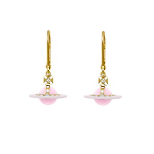 yzVivienne Westwood BBA EGXgEbh sAX fB[X p ANZT[ I[u rrA 6202014I-02R795 PETITE ORIGINAL ORB EARRINGS GOLD/PALE PINK,OPAQUE WHITE Enamel MILKY PINK rrA