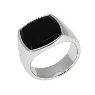【送料無料】TOM WOOD トムウッド リング 指輪 100369 / 101735 Cushion Polished Black Onyx クッション…