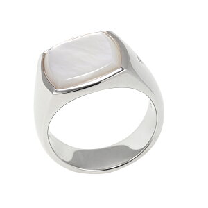 �y���������zTOM WOOD �g���E�b�h �����O �w�� 100383 Cushion White Mother of Pearl �N�b�V�����E�z���C�g�E�}�U�[�E�I�u�E�p�[�� ���f�B�[�X ���j�Z�b�N�X �A�N�Z�T���[ �W���G���[ �X�^�[�����O�V��