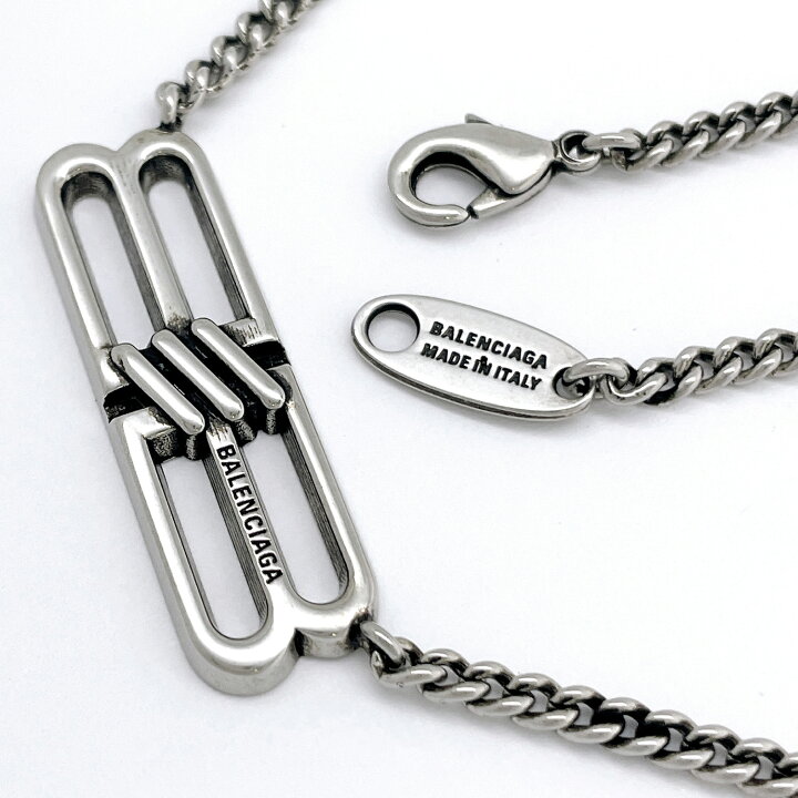 楽天市場】【送料無料】BALENCIAGA バレンシアガ ネックレス メンズ 