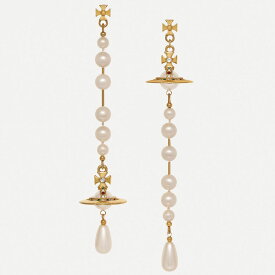 【送料無料】Vivienne Westwood ヴィヴィアン ウエストウッド ピアス レディース 62030002-R118 BROKEN PEARL EARRINGS GOLD PEARL MULTI ゴールド×パール ジュエリー アクセサリー【プレゼント】【ブランド】