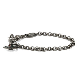 【送料無料】ヴィヴィアン ウエストウッド ブレスレット Vivienne Westwood アクセサリー オーブ プチオーブ NEW PETITE ORB BRACELET RUTHENIUM 61020057-02S001 61020057-S001 741467B-4 ビビアン【プレゼント】【ブランド】