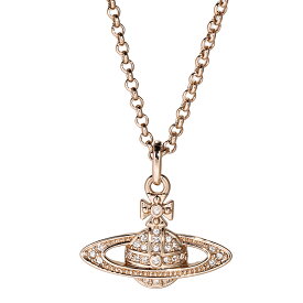 【送料無料】 ヴィヴィアン ウエストウッド ネックレス Vivienne Westwood ペンダント アクセサリー MINI BAS RELIEF PENDANT PINK GOLD 63020086-02G120 63020086-G120 752107B-3 ヴィヴィアン・ウエストウッド ビビアン【ブランド】