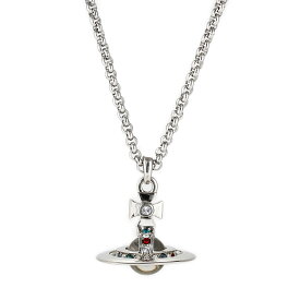 【90レビュー突破！】【送料無料】ヴィヴィアン ウエストウッド ネックレス Vivienne Westwood ペンダント アクセサリー オーブ ビビアン プチオーブ NEW PETITE ORB PENDANT RHODIUM 63020098-02P019 63020098-W004 752116B-1 ビビアン