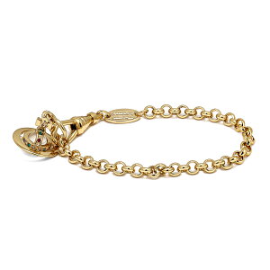 yzBBA EGXgEbh uXbg Vivienne Westwood ANZT[ I[u rrA v`I[u NEW PETITE ORB BRACELET GOLD 61020057-R001 741467B-2 BBAEEGXgEbh rr