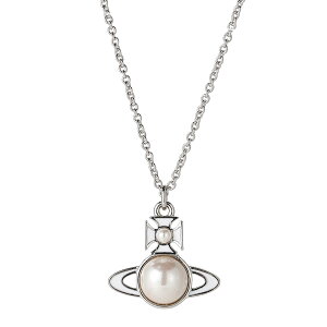 yzVivienne Westwood BBA EGXgEbh lbNX y_g fB[X 630203F3-02P528 TILLYA PENDANT PLATINUM / WHITE Enamel / CREAM Vo[×zCg×N[ ANZT[ rr