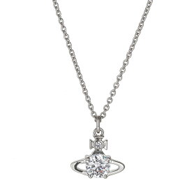 【送料無料】ヴィヴィアン ウエストウッド ネックレス Vivienne Westwood ペンダント アクセサリー 63020095-02P102 63020095-W106 BP1387-1 REINA PENDANT PLATINUM WHITE ビビアン【ブランド】【プレゼント】