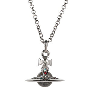 yz BBA EGXgEbh lbNX Vivienne Westwood y_g ANZT[ ^Cj[ I[u NEW TINY ORB PENDANT RUTHENIUM 63020097-02S001 63020097-S001 752014B-4 rrAyuhzy