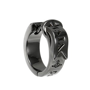 yzBBA EGXgEbh sAX Vivienne Westwood ANZT[ Ўp MAN BOBBY SINGLE HOOP RUTHENIUM 62030053-S001 K^ VO BBAEEGXgEbh rrAyu