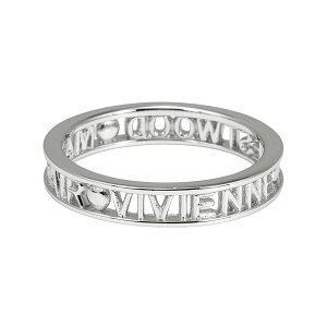 yzBBA EGXgEbh O w Vivienne Westwood WESTMINSTER RING RHODIUM 64040016-01W004 64040016-W004 SR1212-2 EGXg~X^[O Vo[ ANZT[ rrAyv[