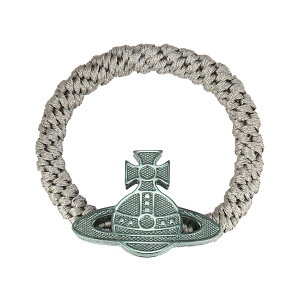 【送料無料】Vivienne Westwood ヴィヴィアン ウエストウッド ヘアゴム レディース ヘアアクセサリー グリーン 6703000R-02S396 HILARIA ELASTIC BAND NANO GREEN RUTHENIUM ビビアン【ブランド】【プレゼント】【