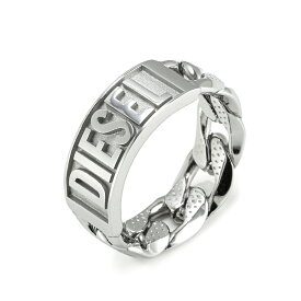 【送料無料】DIESEL ディーゼル リング 指輪 バンドリング メンズ DX1347040 アクセサリー ジュエリー シルバー【プレゼント】【ブランド】【セール】