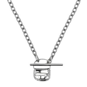 yzDIESEL fB[[ lbNX fB[X 1DRobO `[ DX1593040 Stainless Steel Necklace y_g ANZT[ WG[yuhzyv[gz