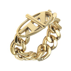 yzDIESEL fB[[ O w \tg`F[O DX1568710 Gold-Tone Stainless Steel Soft Chain Ring ANZT[ WG[ Y S[hyv[gzyuhzyZ[z