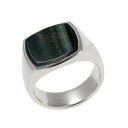 【送料無料】TOM WOOD トムウッド リング 指輪 100306M / 101718 Cushion Blue Hawk Eye クッション ブルーホークアイ…