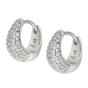 �y���������zTOM WOOD �g���E�b�h �s�A�X 100525 Ice Huggies Pave �A�C�X �n�M�[ �y�C�� �s�A�X �����p ���f�B�[�X �A�N�Z�T���[ �W���G���[ �X�^�[�����O�V���o�[ 925�y�u�����h�z�y�v���[���g�z