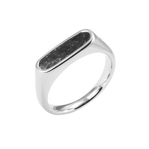 �y���������zTOM WOOD �g���E�b�h �����O �w�� 101508 Mario Ring Larvikite �}���I �V���o�[×�����r�J�C�g �V�R�� �����Y ���f�B�[�X ���j�Z�b�N�X �A�N�Z�T���[ �W���G���[ �X�^�[�����O�V���o�[ 925