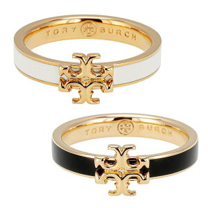 yz2025H~V TORY BURCH g[o[` fB[X L Gi O w 143760-720/Tory Gold / Black/S[h×ubN 143760-700/Tory Gold / New Ivory/S[h×AC{[ Kira Enamel Ring 