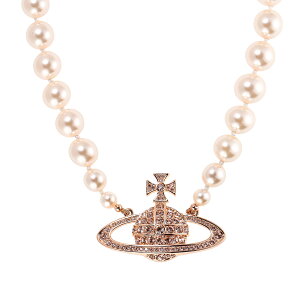 yzVivienne Westwood BBA EGXgEbh `[J[ lbNX y_g ANZT[ 63010106-02G128 ONE ROW PEARL BAS RELIEF PINK GOLD/CREAMROSE/VINTAGE ROSE sNS[h×[YN