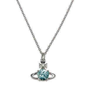 yz2025H~V Vivienne Westwood BBA EGXgEbh lbNX y_g 63020095-02P655 REINA PENDANT PLATINUM LIGHT TURQUOISE CZ Vo[×^[RCY WG[ ANZT[ rr