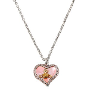 yz2025H~V Vivienne Westwood BBA EGXgEbh lbNX y_g 63020103-02P659 PETRA PENDANT PLATINUM/GOLD/CORAL Vo[×sNVF WG[ ANZT[ rrA