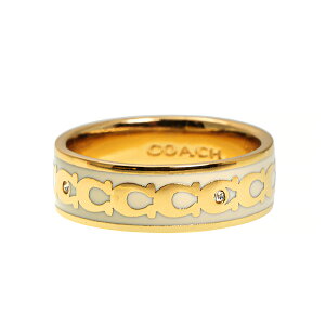 �y���������zCOACH �R�[�` �w�� �����O ���f�B�[�X 408102 GLD 100 408102GLD100 CO RG ENML C BAND RING �S�[���h×�I�t�z���C�g �A�N�Z�T���[ �W���G���[�y�u�����h�z�y�v���[���g�z