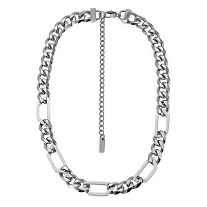 yzDIESEL fB[[ lbNX `F[lbNX DX1626040 Stainless steel chain necklace Y fB[X y_g ANZT[ WG[ Vo[yuhzyv[gz