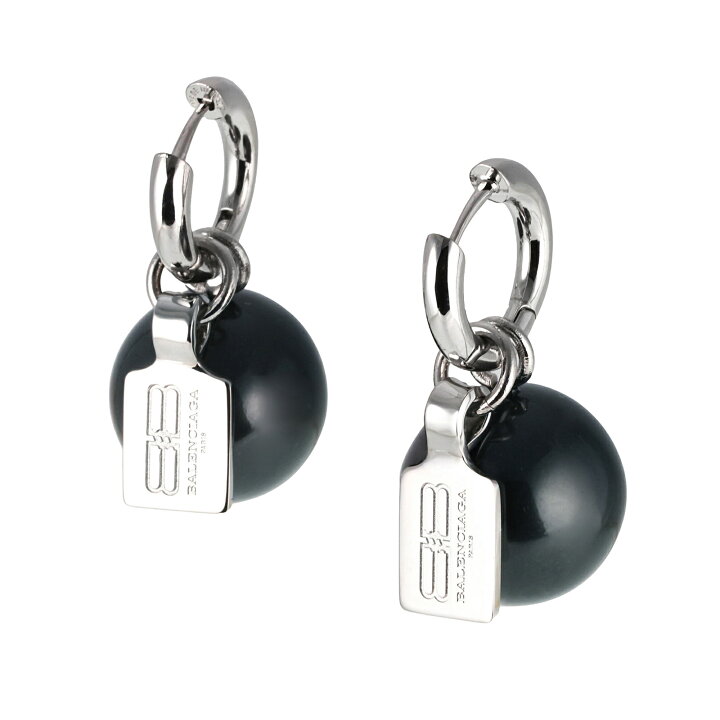 楽天市場】【送料無料】BALENCIAGA バレンシアガ Pearl ピアス パール 