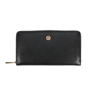 �y���������z2026�t�ĐV�� VERSACE ���F���T�[�`�F ���z �����z ���h�D�[�T �r�M�[ ���U�[ �E�H���b�g ���E���h�t�@�X�i�[ �����Y DPDI056 1A10544 1B00V LONG WALLET GOAT LEATHER �u���b�N×�S�[���h ���U�[ 