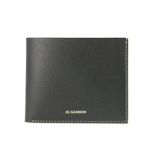 �y���������z2026�t�ĐV�� JIL SANDER �W���T���_�[ ��܂���z �����Y J25UI0002 P8897 001 ZIP POCKET WALLET �u���b�N×�O���[�� ���U�[ �{�v�y�u�����h�z�y�v���[���g�z