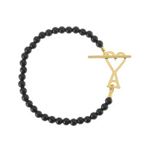 �y���������z ami paris �A�~�p���X �u���b�N�u���X �T�}�[�p�[���S�[���h Ami De C?ur �u���X���b�g ���f�B�[�X �����Y ���j�Z�b�N�X UJW457 HW0017 9022 �u���b�N×�S�[���h �n�[�g���S �y���_���g �W