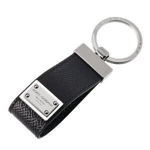 �y���������z2026�t�ĐV�� DOLCE&GABBANA �h���`�F&�K�b�o�[�i �h���K�o �L�[�z���_�[ �L�[�����O �L�[�`�F�[�� �J�[�t�X�L�� ���S�v���[�g �����Y �{�v �v ���U�[ BP1371 AG219 80999 �u���b�N �h���`