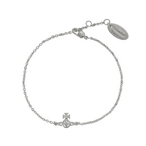 �y���������zVivienne Westwood ���B���B�A�� �E�G�X�g�E�b�h �u���X���b�g ���f�B�[�X �����p �����h���I�[�u LONDON ORB BRACELET PLATINUM WHITE CZ 61020146-02P102 �V���o�[ �W���G���[ �A�N�Z�T���[ �r�r�A