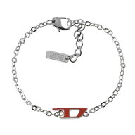 【送料無料】DIESEL ディーゼル ブレスレット チェーンブレスレット DX1691040 ブレス Dロゴ メンズ レデ…
