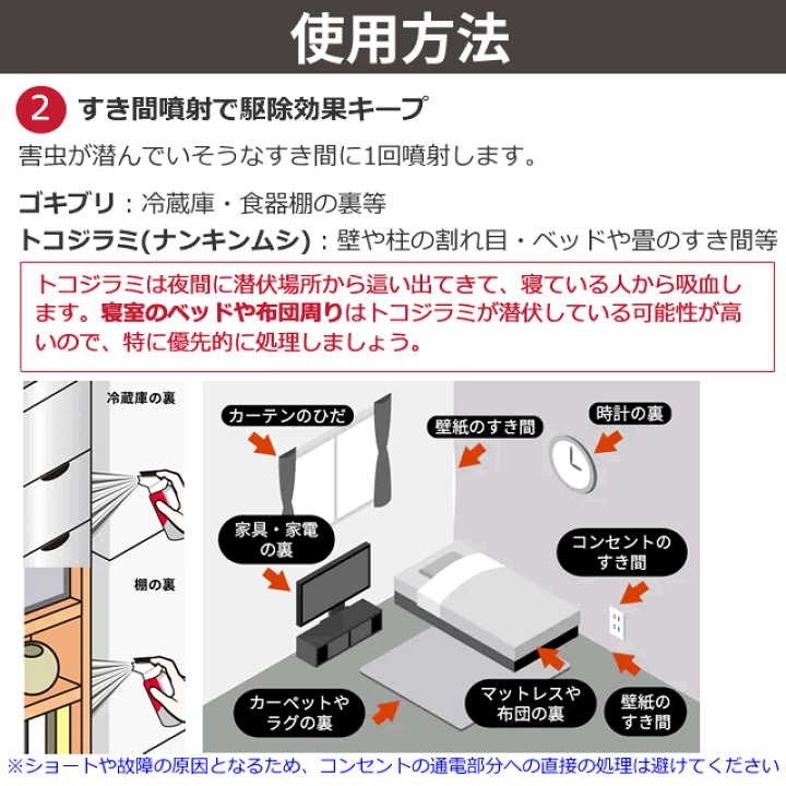 楽天市場】ゼロノナイト ゴキブリ・トコジラミ用 1プッシュ式 楽天市場】ゼロノナイト ゴキブリ・トコジラミ用 1プッシュ式