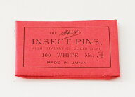 有頭シガ昆虫針3号