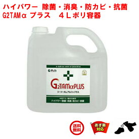 除菌 スプレー 業務用 G2TAM α プラス 4L ポリ容器 ジーツータム アルファ ピース アンド キューズ 消臭剤 抗菌剤 除菌剤 抗カビ剤 対策 強力 RSL 4月 5のつく日 お買い物マラソン あす楽対応 ポイント 2倍 消化 領収書発行 虫ナイ