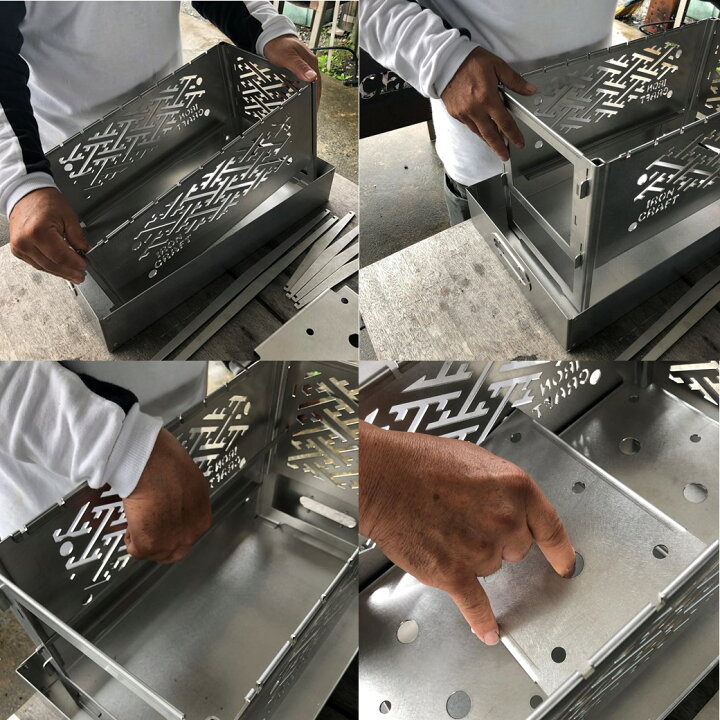楽天市場】焚き火台 BBQグリル アイアンクラフト 煌（きらめき 