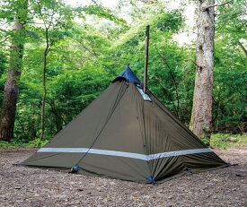 【あす楽対応】 YOKA TIPI TYPE2 ヨカティピータイプツー YOKA TIPI T2【1st ロット】テント ワンポールテント 薪ストーブ YOKA TIPI 新バージョン 片面オープン可能 ダークカーキ チャコールグレー