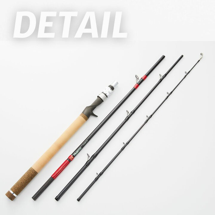 楽天市場】Huerco フエルコ フィッシングロッド XT610R-4C ベイト 