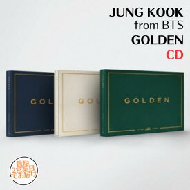 JUNG KOOK ジョングク from BTS - GOLDEN SOLO ALBUM 韓国盤 CD 公式 アルバム 韓国チャート反映 JUNGKOOK