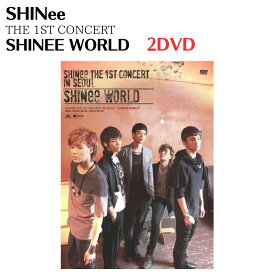 国内発送 SHINee - The 1st Concert SHINee World 2DVD + Photobook 韓国盤 公式 DVD 日本語字幕付き