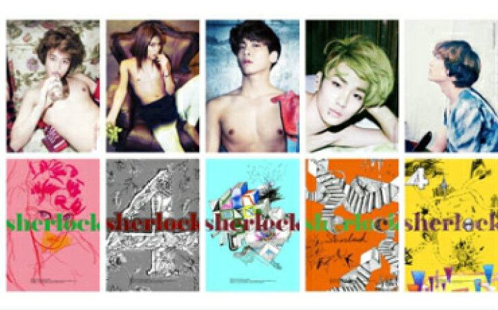 楽天市場】SHINee - Sherlock : 4th Mini Album CD 韓国盤 