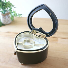 オルゴール プレゼント ハートミニBOX (18N量産タイプ) 30曲以上の定番曲から選べる かわいい 贈り物【HappyBirthdayカノン 青と夏 Soranji 僕のこと アイノカタチ 愛の夢 虹の彼方に 星に願いを ノクターン 君をのせて,,,など】ラッピング無料