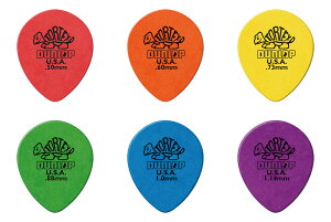 Jim Dunlop TORTEX TEAR DROP 413R M^[sbN0.6mm 12Zbg Orange