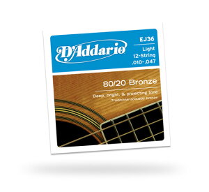 D'Addario EJ36 12tH[NM^[p  6Zbg