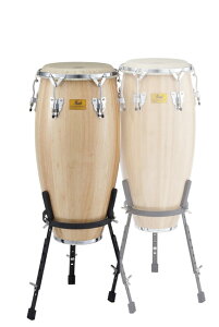Pearl White Wood Conga w/Remo Nuskin HeadsCG-117WSR�i113/4×28�j