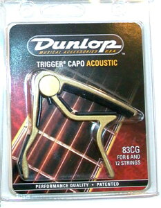 Dunlop Acoustic Curved Trigger Capos 83CG (S[h) AR[XeBbNp J|^Xg
