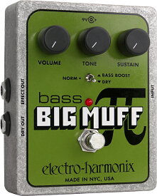 【ベース用】electro harmonix Bass Big Muff Pi （Distortion/Sustainer）